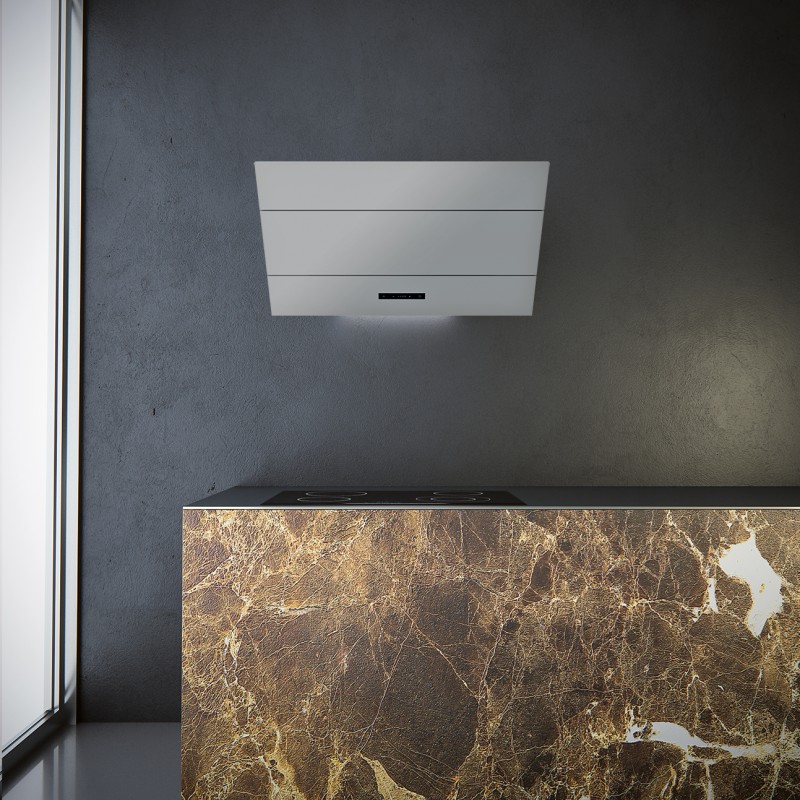 wall mounted rangehood with stainless steel front panel